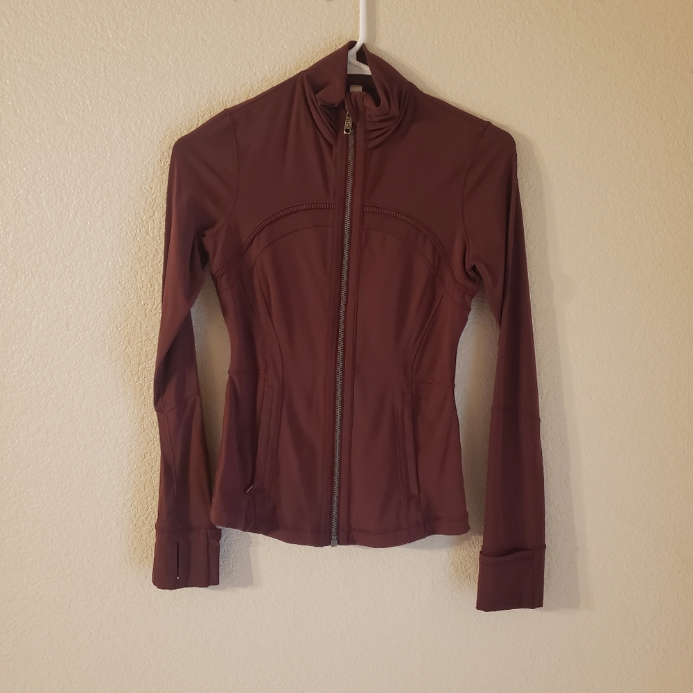 Lululemon Maroon Define Jacket